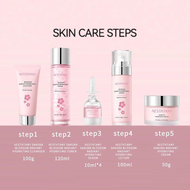 10-Piece Moisturising Skincare Set